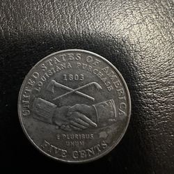 2004 Louisiana Purchase Nickel