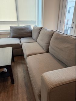 Lovesac Sactional Modular Couch (Gray, 4 seats, 5 sides)