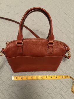 American Leather Co Brown Small Crossbody (Edinburg)
