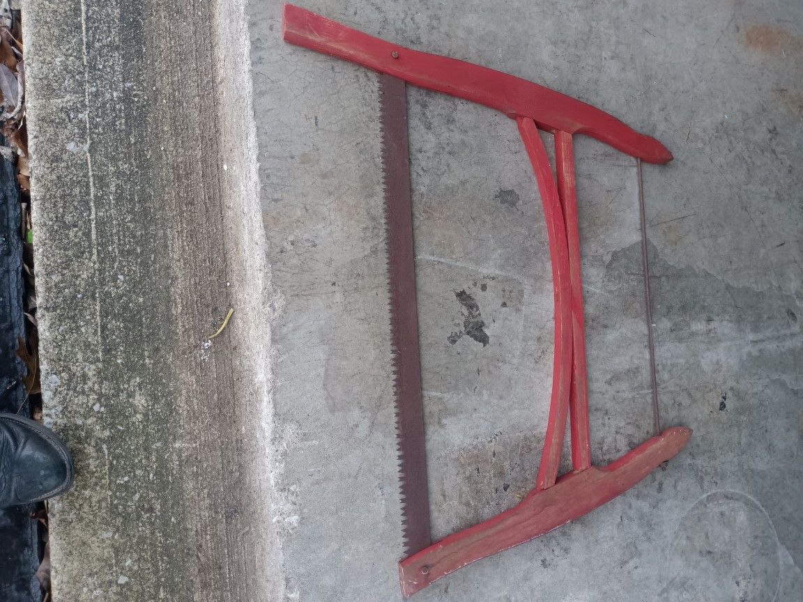 Antique Bow Saw. $75 OBO