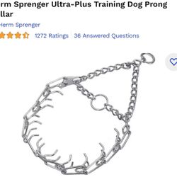 Herm Sprenger Training dog Collar 
