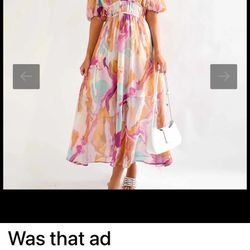 NEW - Never Worn Maxi Dress