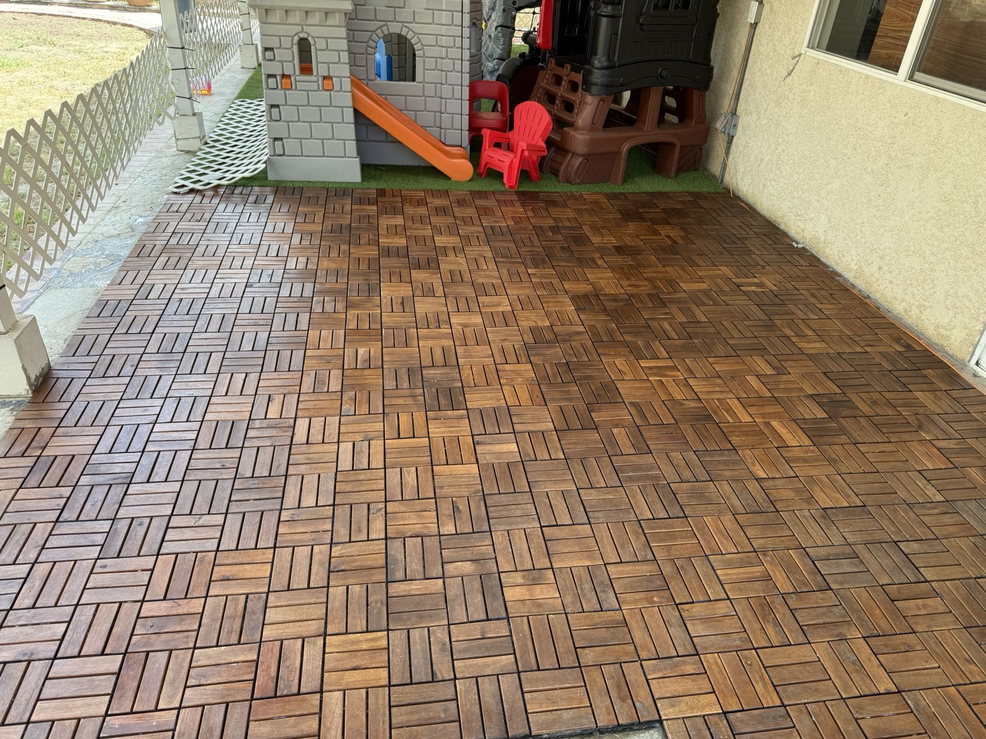 Patio Wood Floor Decking