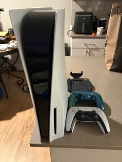 PS5 with 2TB SSD Upgrade and 2 Dualsense Controllers