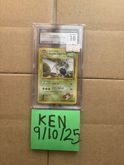 Pokémon Koga’s Golbat – Japanese Gym 2 Challenge from the Darkness No.042 – CGC 10 Gem Mint (1999)