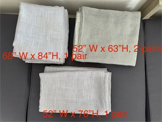 Sheer Curtain Panels 