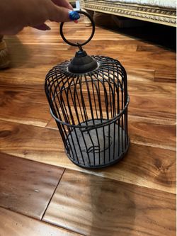 Decorative home decor bird cage