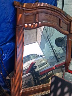 Mirror for dresser top 54 inches high and 40 across