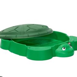 Two Kids Turtle Sandbox