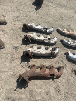 Used Exhaust Manifolds Lot of Several