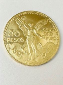 14k gold centenario coin