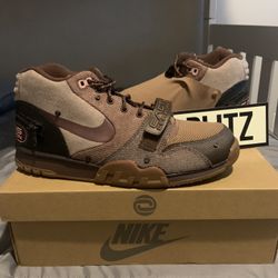 Brand New Travis Scott Air Trainer Wheat