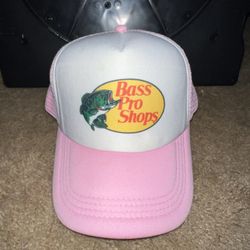 Mesh Pink Bass Pro Hat 