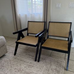 2 -accent chairs