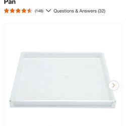 MUSTEE DURAPAN 30 in. x 32 in. Washer Pan