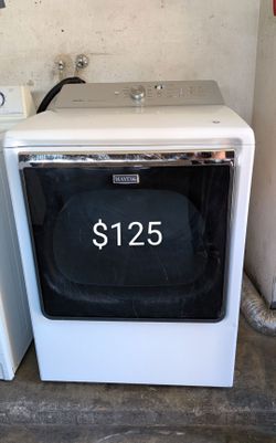 MAYTAG EX-LARGE CAPACITY GAS DRYER WORKS GREAT