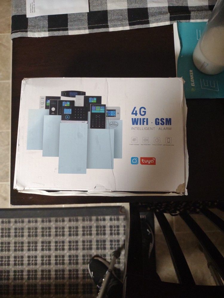 4G WIFI  GSM  INTELLIGENT ALARM