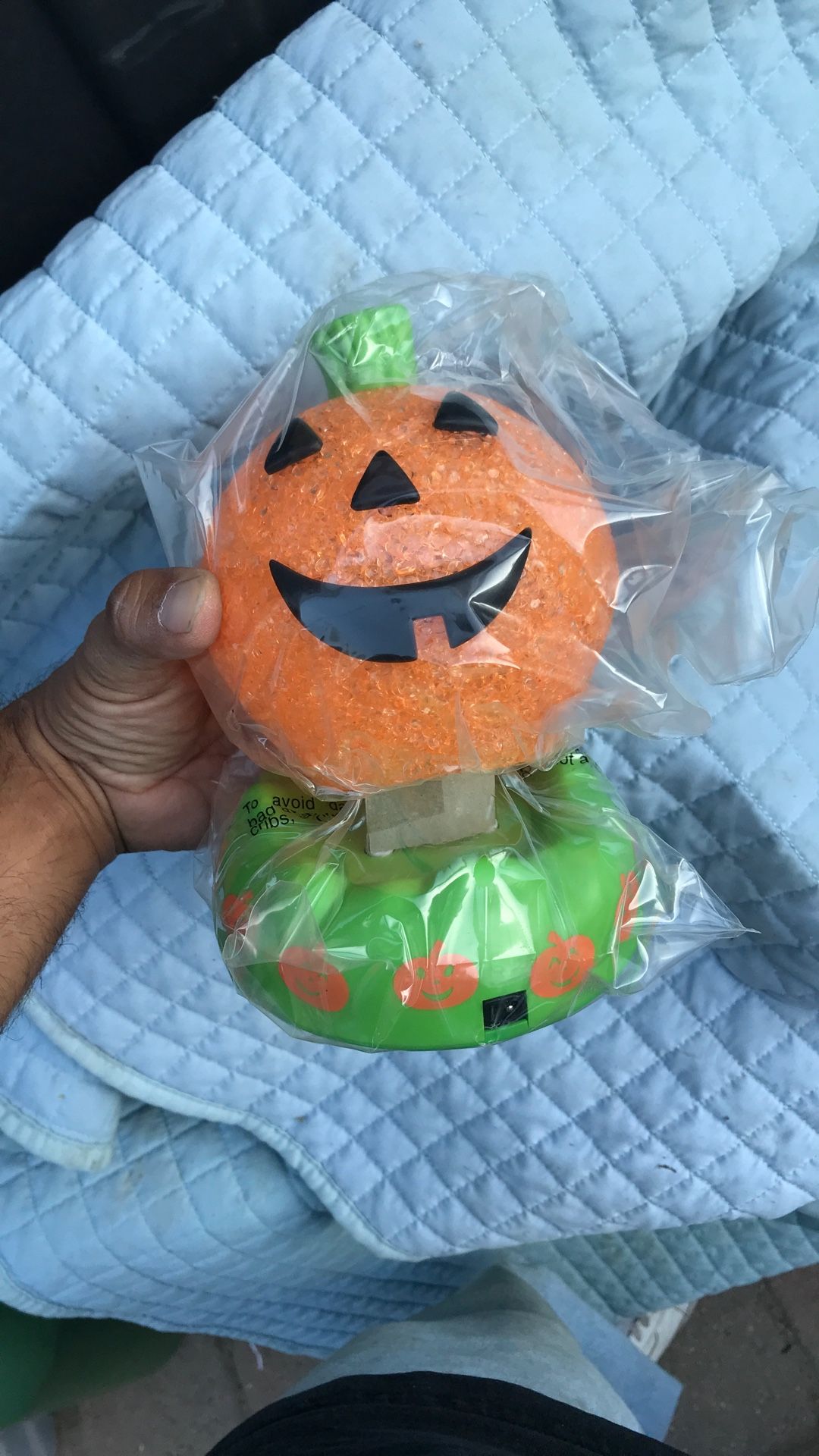 1990 Light Up Pumpkin