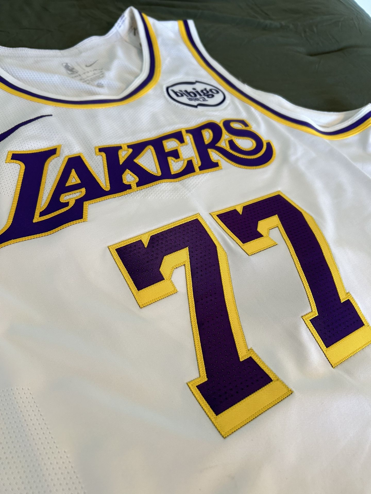 Lakers ‘Luka Doncic’ Association Authentic Jersey