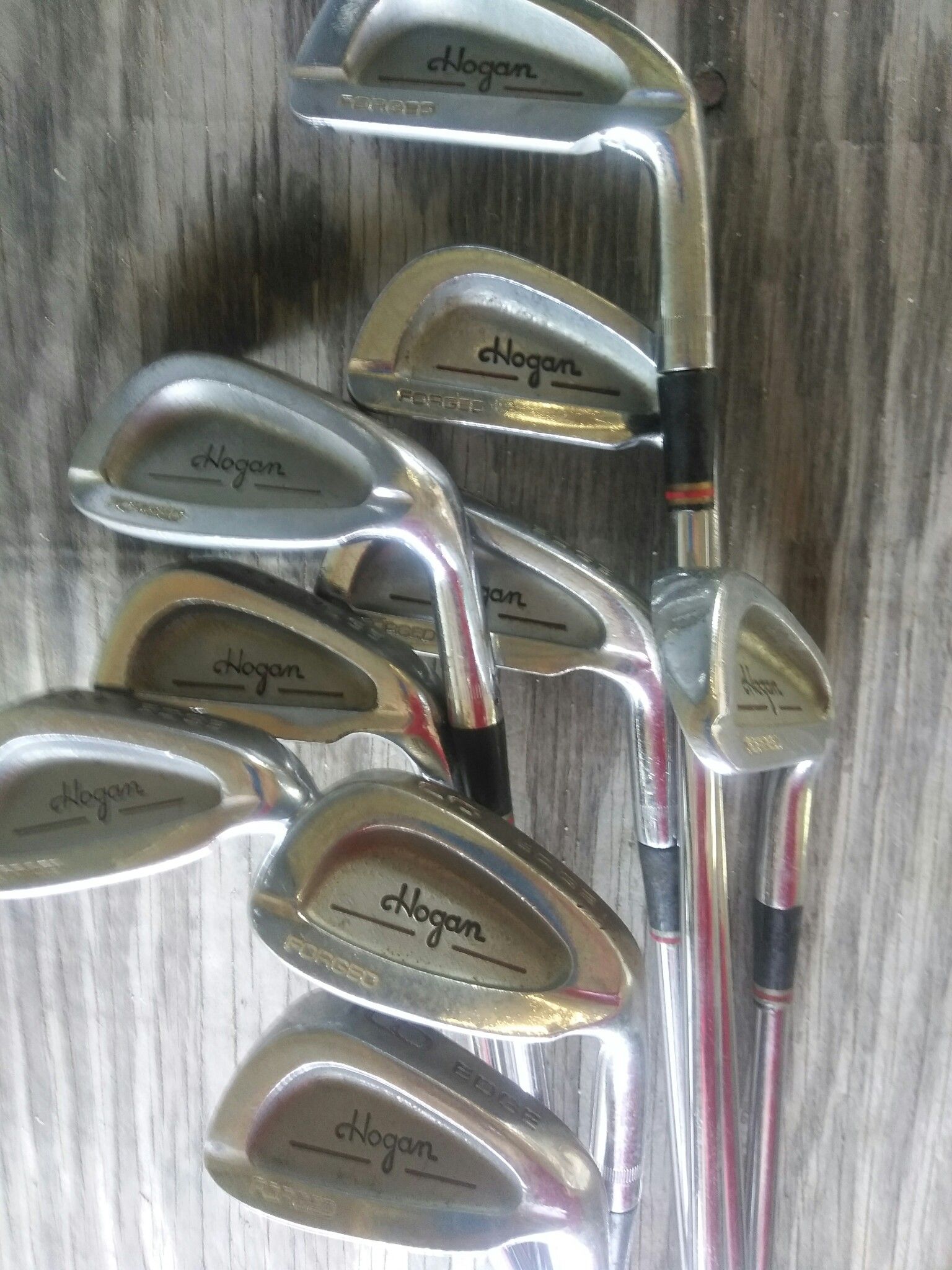 Set of ben Hogan edge golf irons