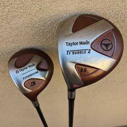 TaylorMade Driver And 3 Wood Set