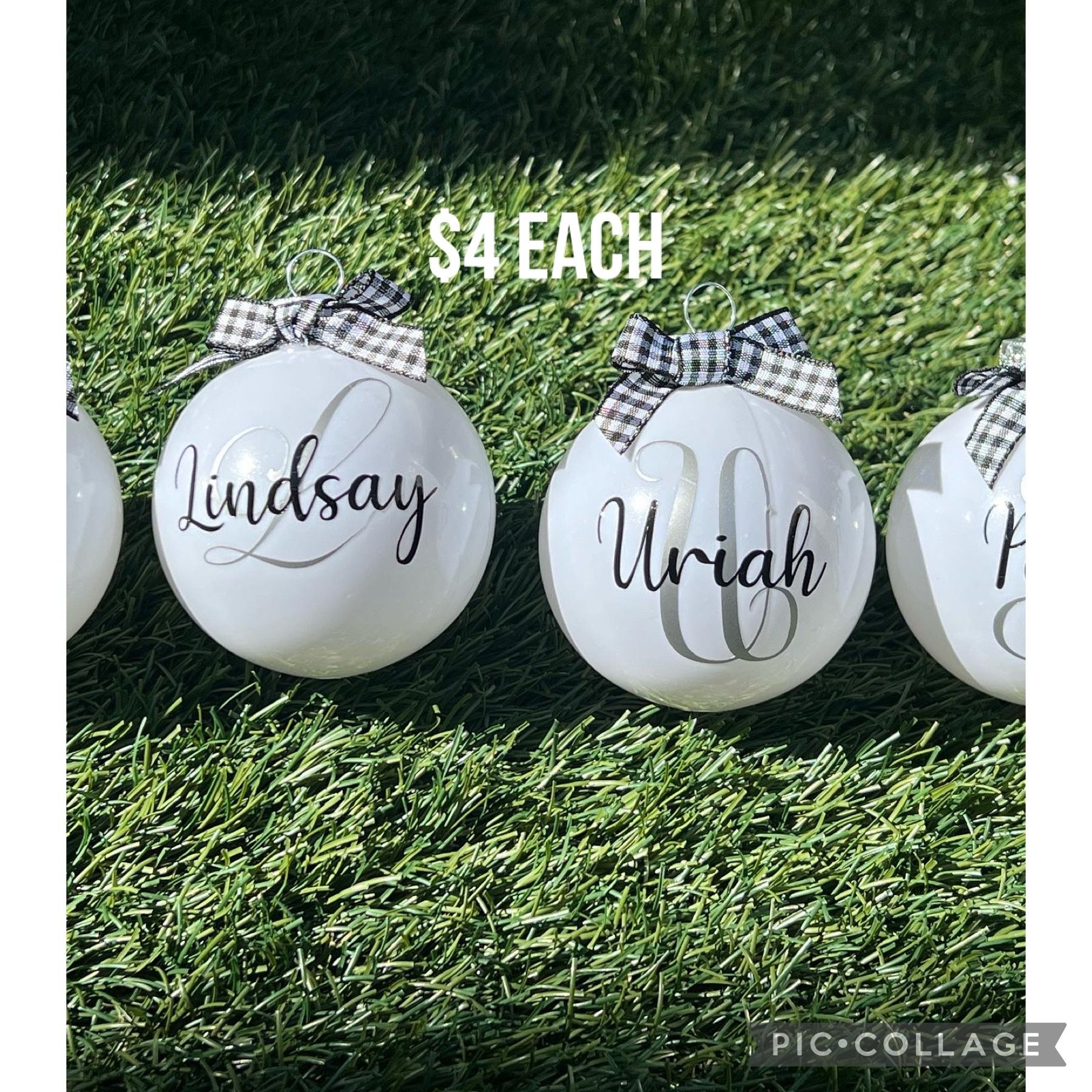 Personalized Ornaments