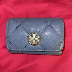 Tory Burch Wallet Blue 