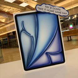 Apple iPad Air 13 Inch M2 - Pay $5 today and the rest later!!