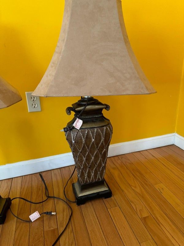 A Beautiful Pair Lamps