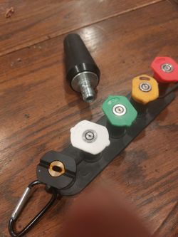 Pressure cleaner tips
