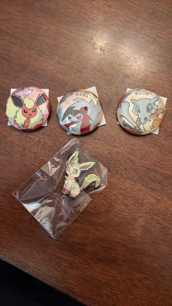 Pokemon pins