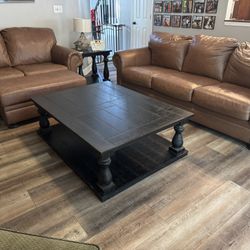Coffee Table And 2 End Tables.  