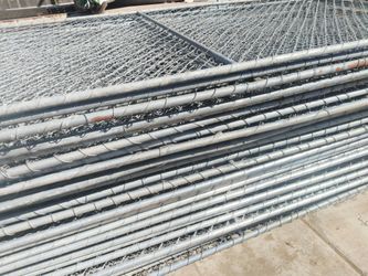 Temporary fence panels