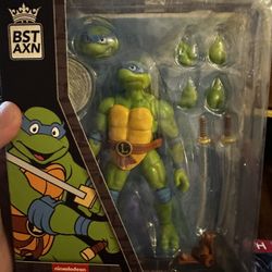 Bst Axn Leonardo Ninja Turtles Action Figure NIB