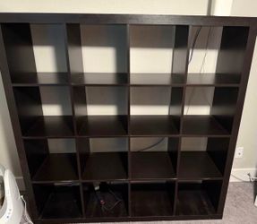 IKEA shelf Kallax black