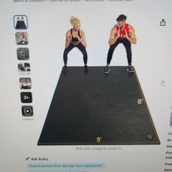 Exercise Mat Like New 6×5×4