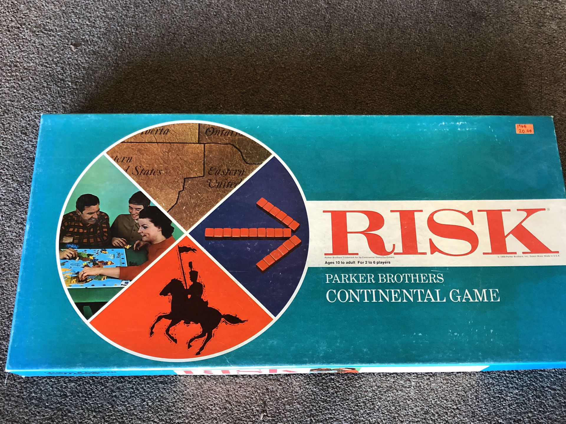 1968 Risk board game