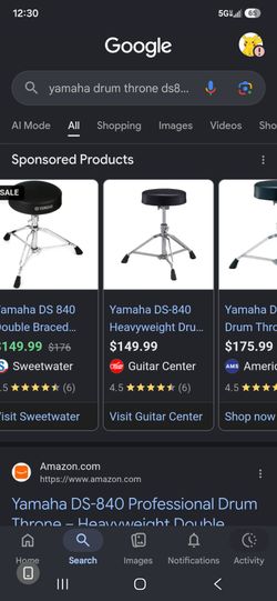 Snare stand drums