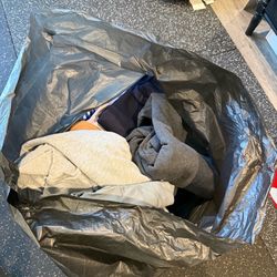 Bag of clothes men’s clothes