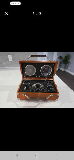 Vintage Spirit of St. Louis alarm clock - Very Clean And Working