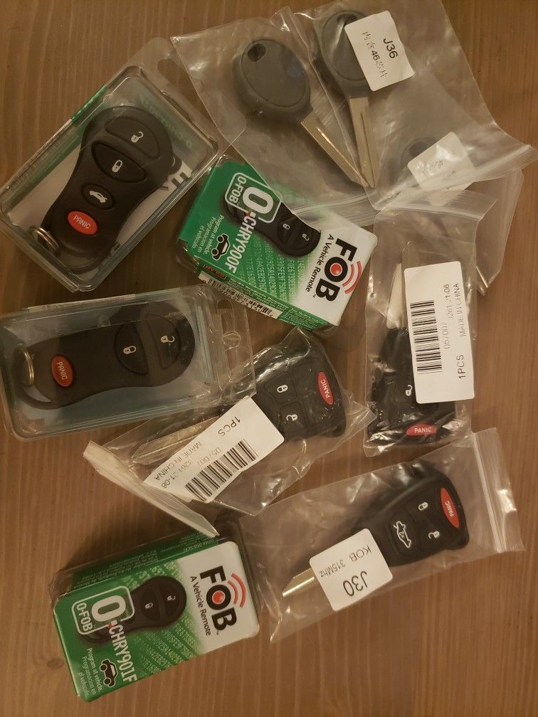 Key And Fob Cutting And Programming Most Cars