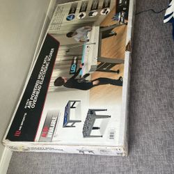 Air Powered Hockey With Overhead Electronic Scorer