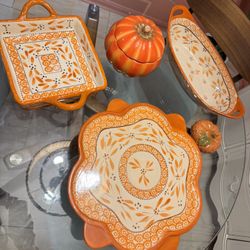 Temptations Ceramic Bakeware/Cookware 