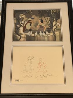 Snow White Limited Edition Sericel