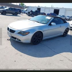 2005 BMW 6 Series (parts only)