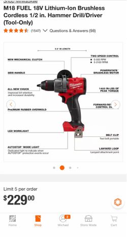 M18 Drill Fuel