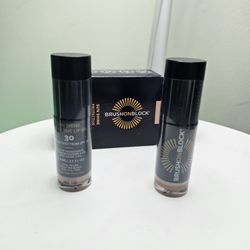 Brush On Block Sun Shine SPF 30 Protective Lip Oil - Coral, .23 fl oz.