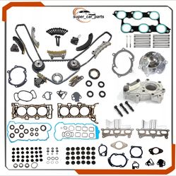 Timing Chain Oil Pump Water Pump Vtc Solenoid Kit Fit