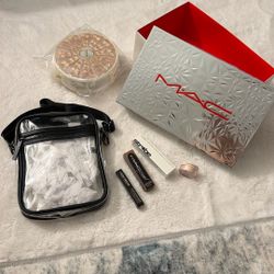 New In Packaging Dior Butterfly Bag MAC Clear Bag