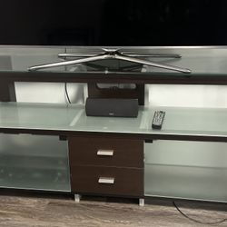 Tv Stand; Couch; Coffee Table And Side Table; Exercise Equipment   